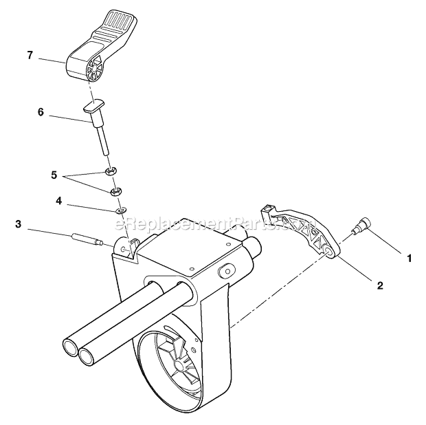 Page G Diagram and Parts List for  Ridgid Miter Saw