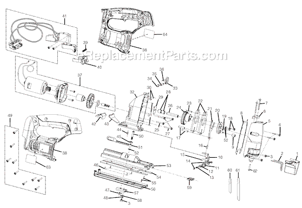Page A Diagram and Parts List for  Ridgid