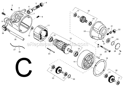 Part Location Diagram of 44580 Ridgid Loading Spring