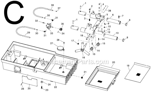 Part Location Diagram of 35122 Ridgid Fitting