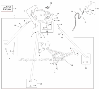 Part Location Diagram of 72102 Ridgid Jack Screw Assembly