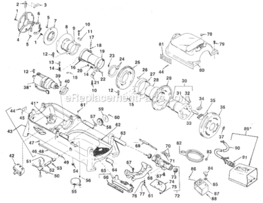 Part Location Diagram of 68880 Ridgid D-620 Cord