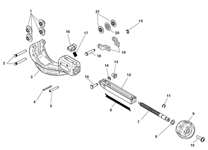 Fig-0 Diagram and Parts List for  Ridgid Pipe Tools
