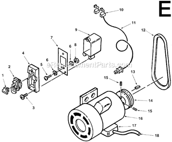 Part Location Diagram of 824914 Ridgid Box Switch