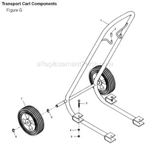 Page G Diagram and Parts List for  Ridgid Drain Cleaner