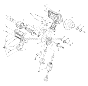 Part Location Diagram of 36383 Ridgid Switch
