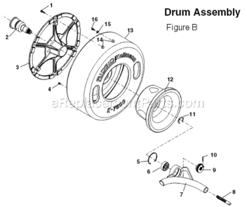 Part Location Diagram of 60562 Ridgid Knurled Knob