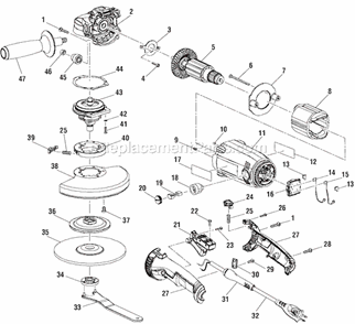 Page A Diagram and Parts List for  Ridgid