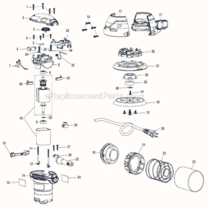 Part Location Diagram of 760227006 Ryobi SWITCH