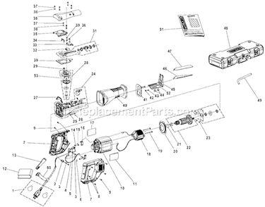 Page A Diagram and Parts List for  Ridgid