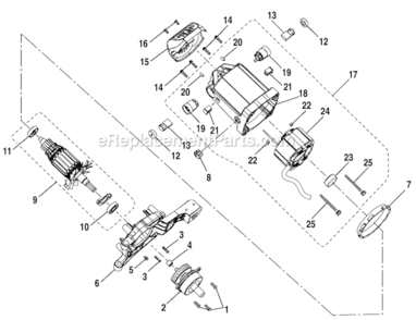 Part Location Diagram of 089037004239 Ryobi HOLDER