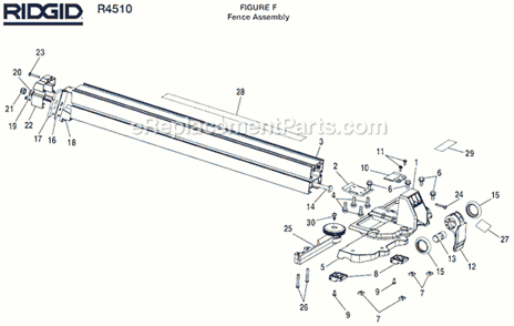Part Location Diagram of 089037004715 Ridgid Micro-Adjust Assembly