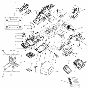 Part Location Diagram of 671567001 Ridgid Hinge Pin