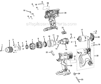 Page A Diagram and Parts List for  Ridgid