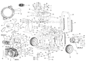 Page A Diagram and Parts List for  Ridgid Generator