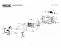 Part Location Diagram of 678692001 Ridgid Switch Key Nut