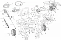 Figure 1 Diagram and Parts List for  Ridgid Pressure Washer