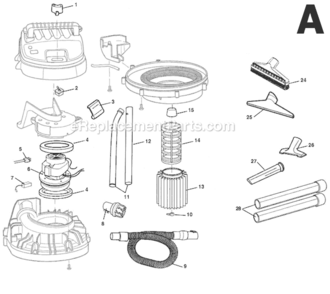 Part Location Diagram of 12313R Ridgid Toggle Switch