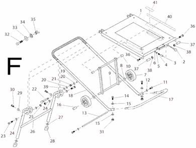 Part Location Diagram of 747-05 Ridgid Washer