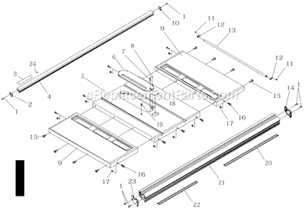 Page I Diagram and Parts List for  Ridgid