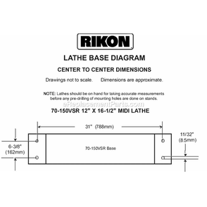 Part Location Diagram of P70-150VSR-5D Rikon 6