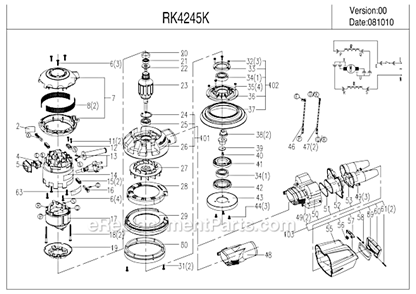 Part Location Diagram of 50003082 Rockwell Ring