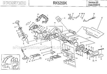 Part Location Diagram of 50002853 Rockwell Self Tapping Screw