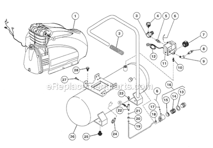 Part Location Diagram of FC199110140 Rolair Nipple