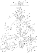 Part Location Diagram of 791-182101 MTD Rocker Arm Pivot