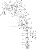Part Location Diagram of 791-683304 MTD Shield Mounting Screw