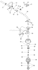 Part Location Diagram of 791-181465B MTD Large Spring