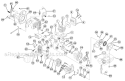 Engine Assembly Diagram and Parts List for 41AD279A034 Ryobi Trimmer
