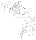 Page A Diagram and Parts List for 21AK410G034 Ryobi Tiller