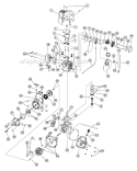 Part Location Diagram of 791-182725 Ryobi Ignition Module with Screws