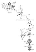 Page A Diagram and Parts List for 41BDL01G034 Ryobi Trimmer