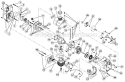 Engine Assembly Diagram and Parts List for 41AD767G034 Ryobi Trimmer