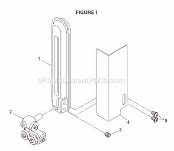 Page I Diagram and Parts List for  Ryobi Band Saw