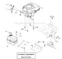 Page F Diagram and Parts List for 96016000400 Ryobi Lawn Tractor