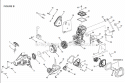Figure B Diagram and Parts List for  Ryobi Trimmer