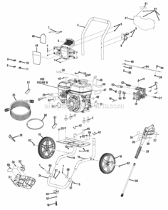 Part Location Diagram of 308653055 Homelite PUMP