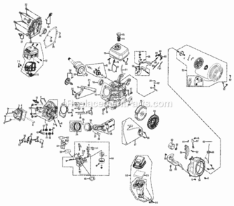 Part Location Diagram of 13111-Z140220-0099 Ryobi Piston Assembly