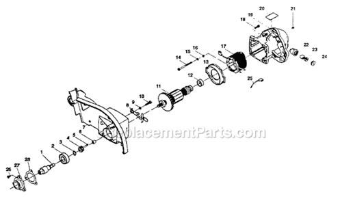 Part Location Diagram of 9846302 Ryobi Ball Bearing