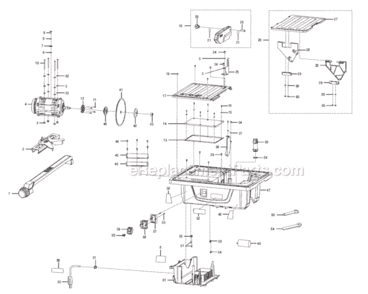 Part Location Diagram of 412042002 Ryobi Ext. Tooth Lockwasher