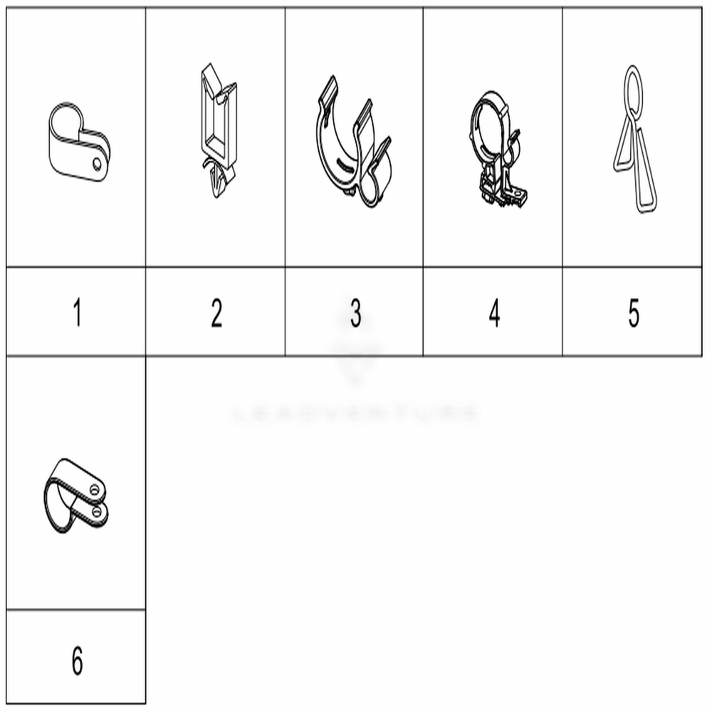 Small Parts Diagram and Parts List for (A4)(0001) Samsung Washer