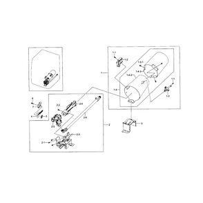 Duct And Burner Diagram and Parts List for DV5471AGP XAA-02 Samsung Dryer