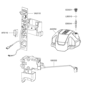 Fig-5 Diagram and Parts List for 10M0001N Senco Nailer