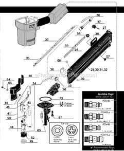 Part Location Diagram of HC0326 Senco Wheel
