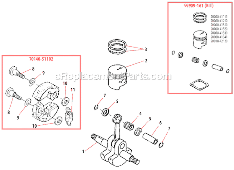 Page D Diagram and Parts List for  Shindaiwa Brush Cutter