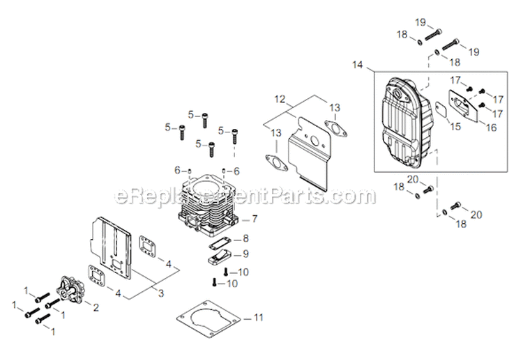 Carburetor For Shindaiwa EB854 & EB854RT Backpack Blowers – Replaces A02100205 (with ESCP)