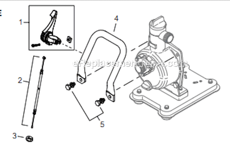 Page K Diagram and Parts List for T16011001001 - T16011999999 Shindaiwa Water Pump
